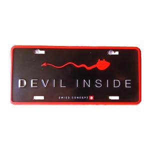 Plaque de porte Born 2B Devil Inside