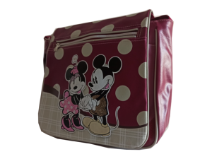 Sac besace Mickey Minnie Polka