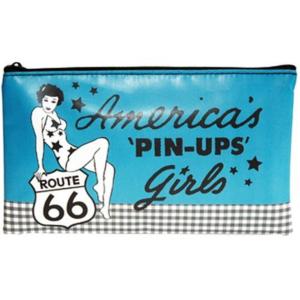 Trousse Route 66 Pin Up Bleue