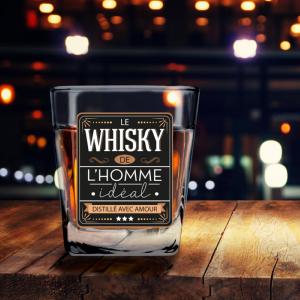 Verre à Whisky L'homme Idéal 