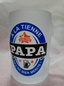 Chope de Bière Givrée Papa