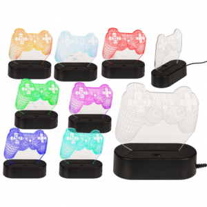Lampe 3D Manettes de jeux
