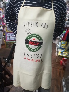 Tablier personnalisé