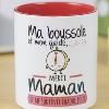 Mug personnalisé intérieur rouge