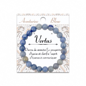 Bracelet Bien-être Aventurine Bleue