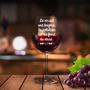 Verre à vin Enigme