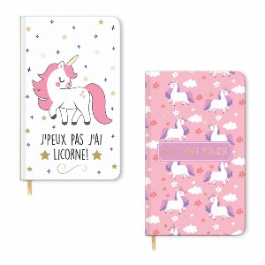 Carnet Licorne