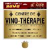 Plaque Professionnelle Vino-Thérapie