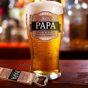 Coffret Verre à Bière Papa