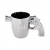 Mug pistolet argenté