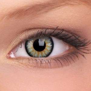 Lentilles de contact Glamour Verte