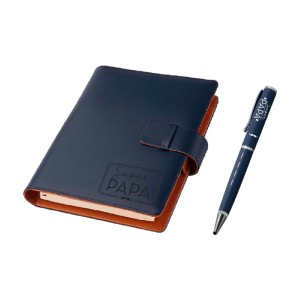 Coffret Carnet de note et stylo Papa