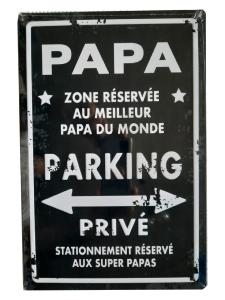 Plaque de porte Papa