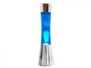 Lampe Lava Bleu/Blanc