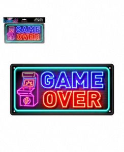 Plaque de porte Game Over