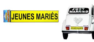 Magnet souple Jeunes Mariés