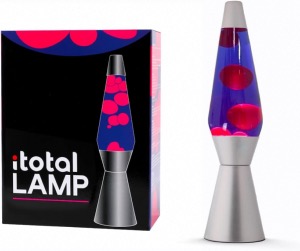 Lampe Lava Violet Rose 