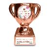 Trophée rose Belle Mère