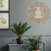 Déco murale Bouddha Mandala Bois