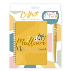 Coffret Carnet Notes et Stylo Meilleure Maîtresse