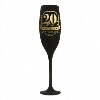 Flûte champagne Noire 20 ans