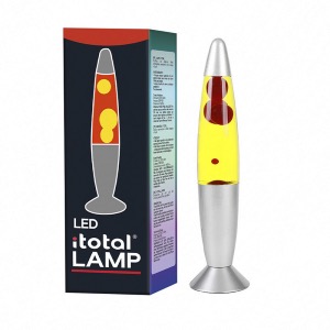 Lampe Lava Jaune rouge 