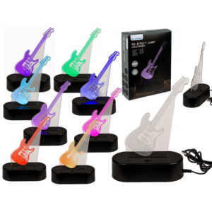 Lampe 3D Guitare