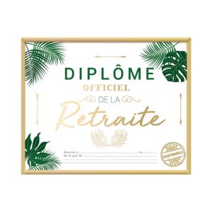 Cadre Diplôme Retraite