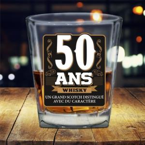 Verre à Whisky 50 ans