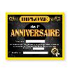 Cadre diplôme Anniversaire
