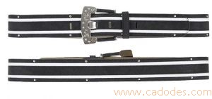 Ceinture Playboy Retro Bunny